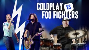 Coldplay und Foo Fighters Schlagzeug Groove